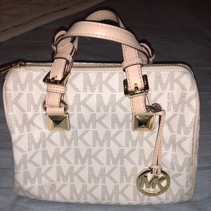 Michael Kors Leather Bowler Purse